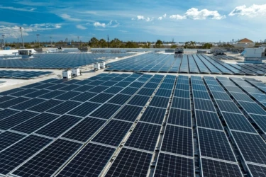aerial view blue photovoltaic solar 600nw 2319248153